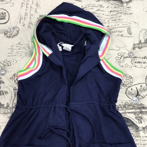 Trina Turk South Beach Terry Hoodie Cover-Up Dress - Picture 5 of 6